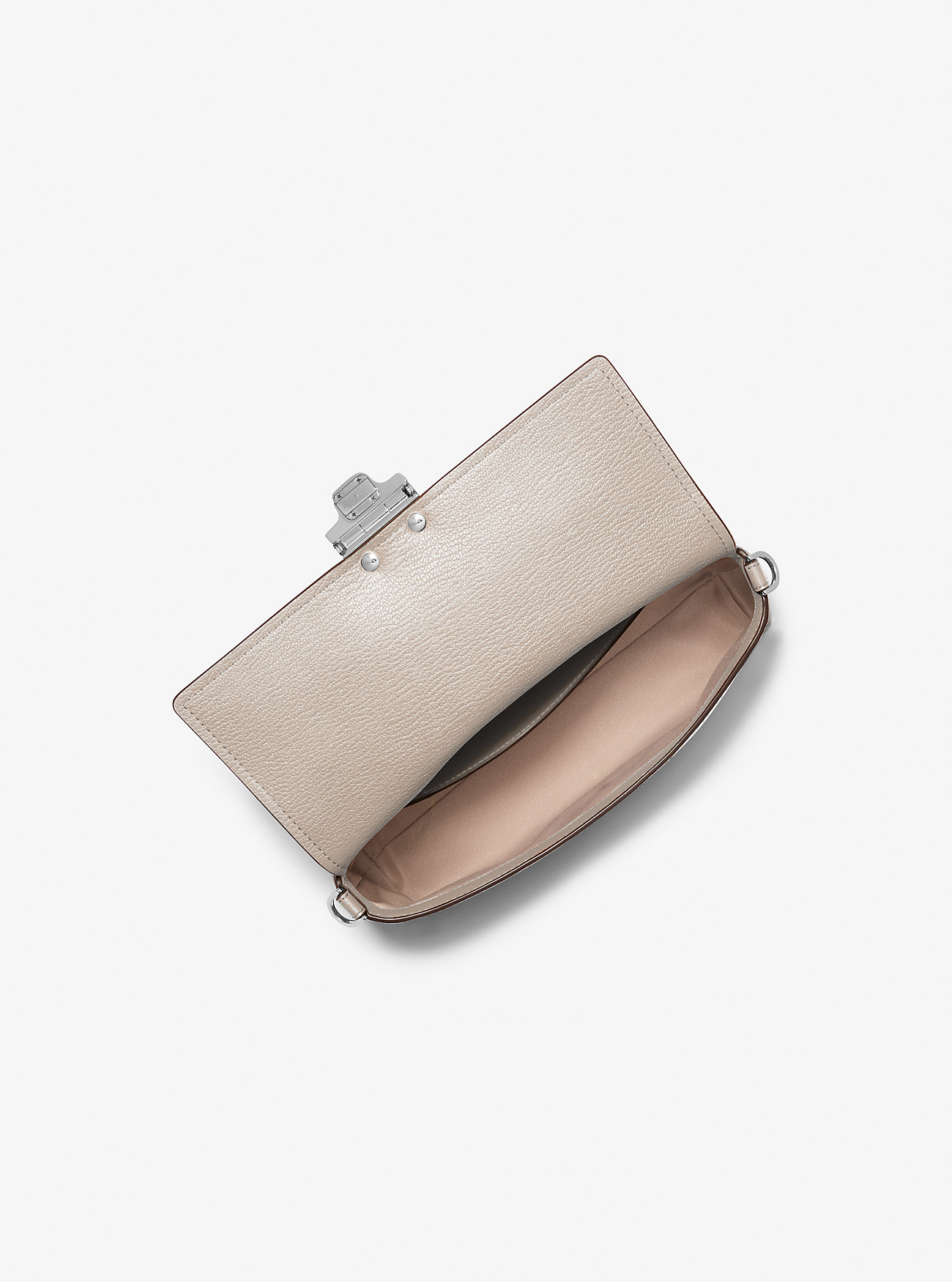 Addie Medium Skinnveske i Konvertibelt Materiale - LYS SAND