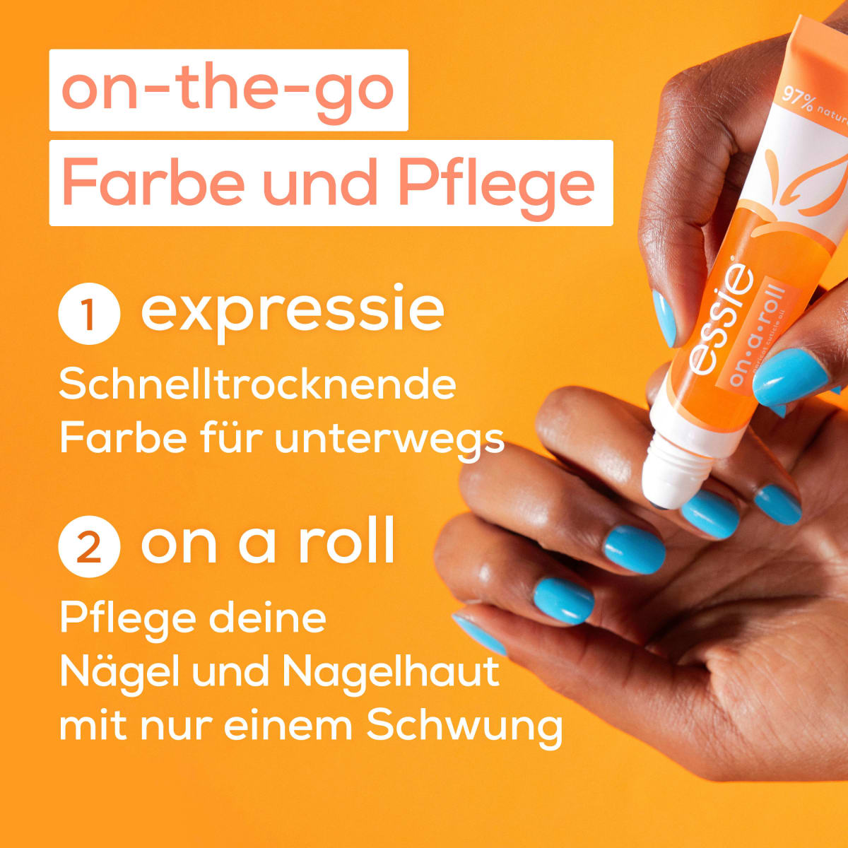 Nagelöl On A Roll Apricot Nail & Cuticle Oil, 13,5 ml