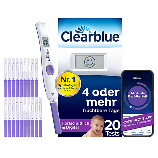 CLEARBLUE Ovulationstest fortschrittlich & digital  20 St  Test