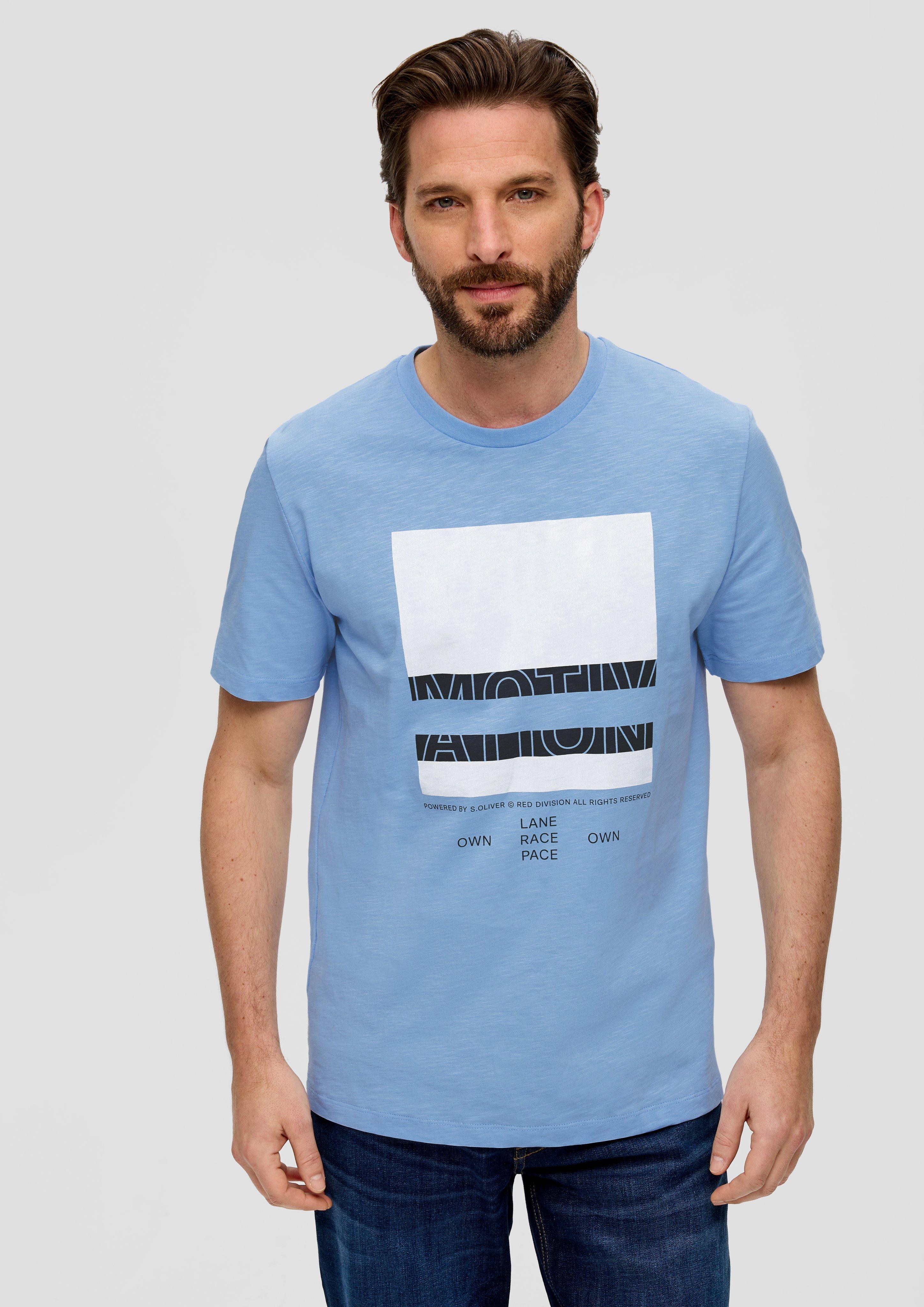 T-Shirt mit Frontprint  2141466-50D1