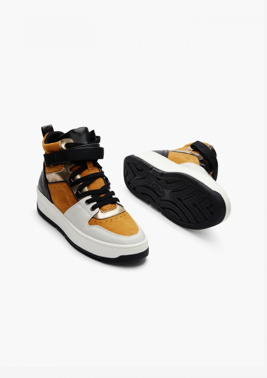 S.OLIVER Sneaker bunt Da.-Stiefel