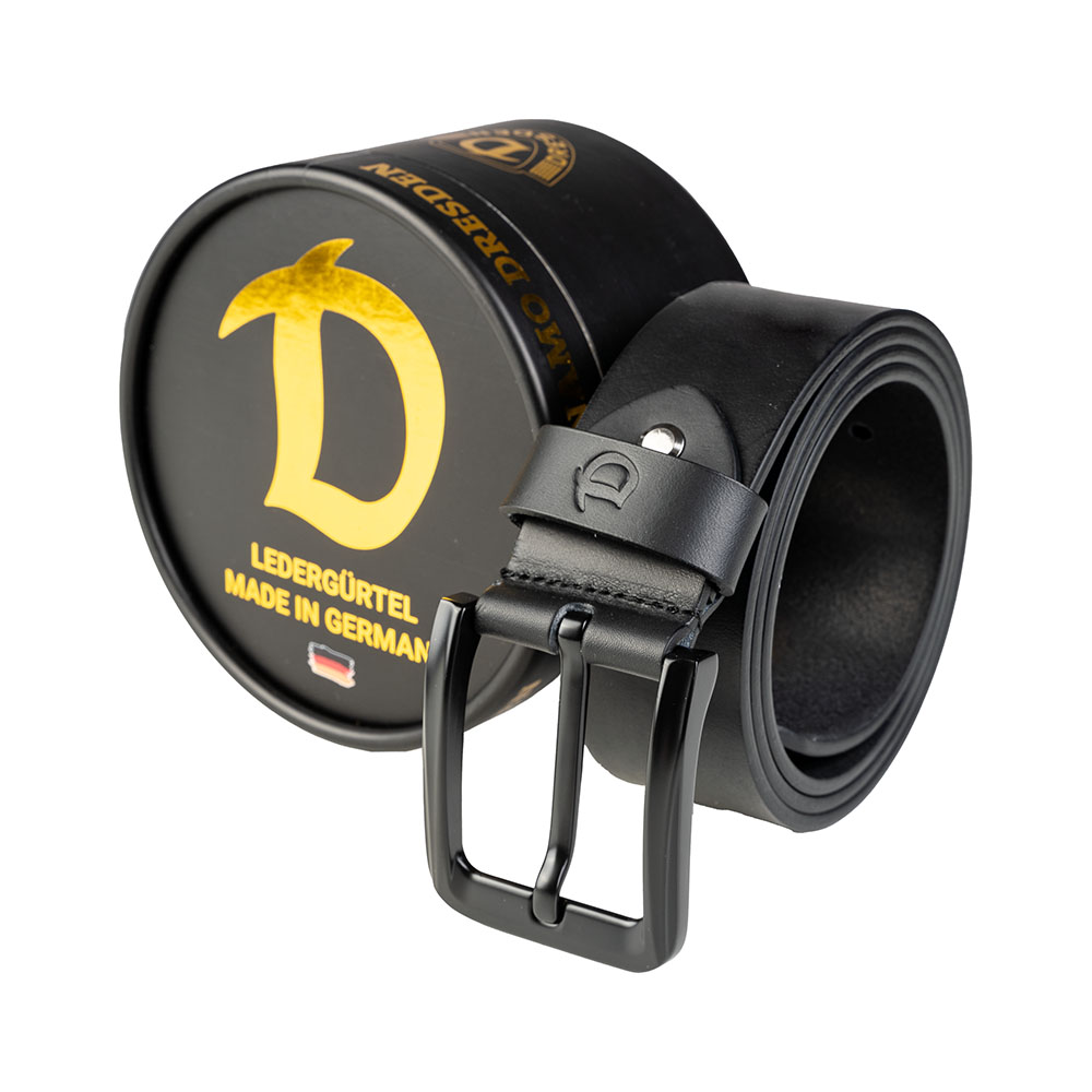 Ledergürtel DYNAMO schwarz