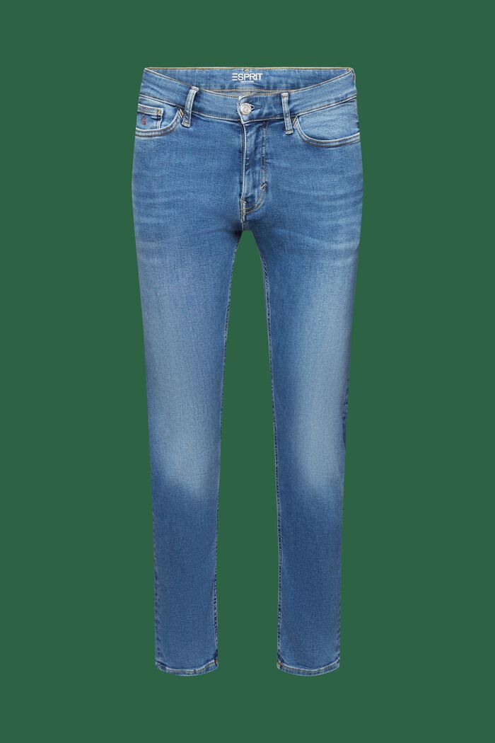 Schmale Jeans mit mittlerer Bundhöhe