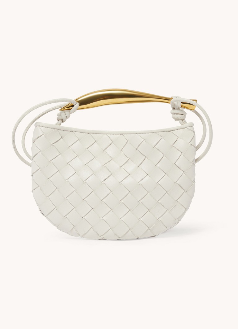 Borsa a tracolla Bottega Veneta Mini Sardine in pelle di agnello