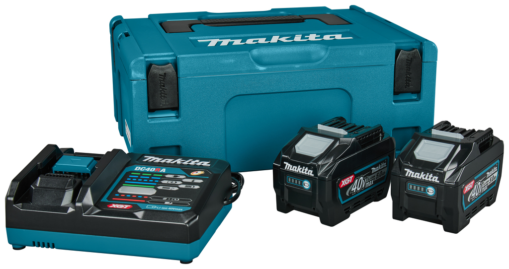 Accessoires Makita 191V35-5 XGT Kit de démarrage DC40RA / 2x BL4050F