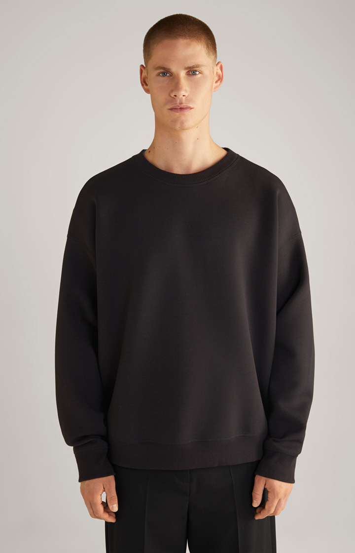 Unisex-Sweatshirt in Schwarz