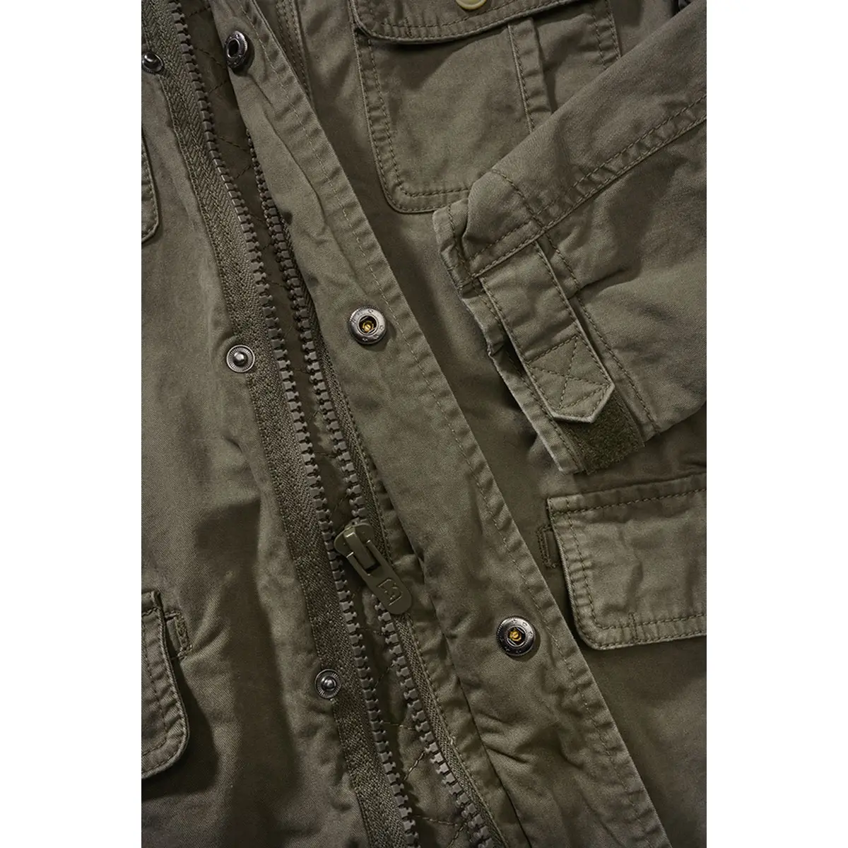 Kinder Britannia Jacke oliv