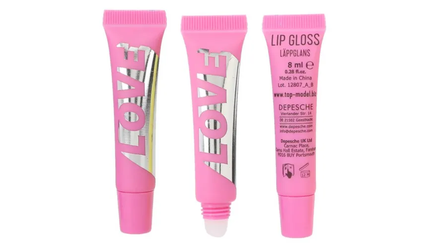 TOPModel Lipgloss Set BEAUTY and ME sortiert