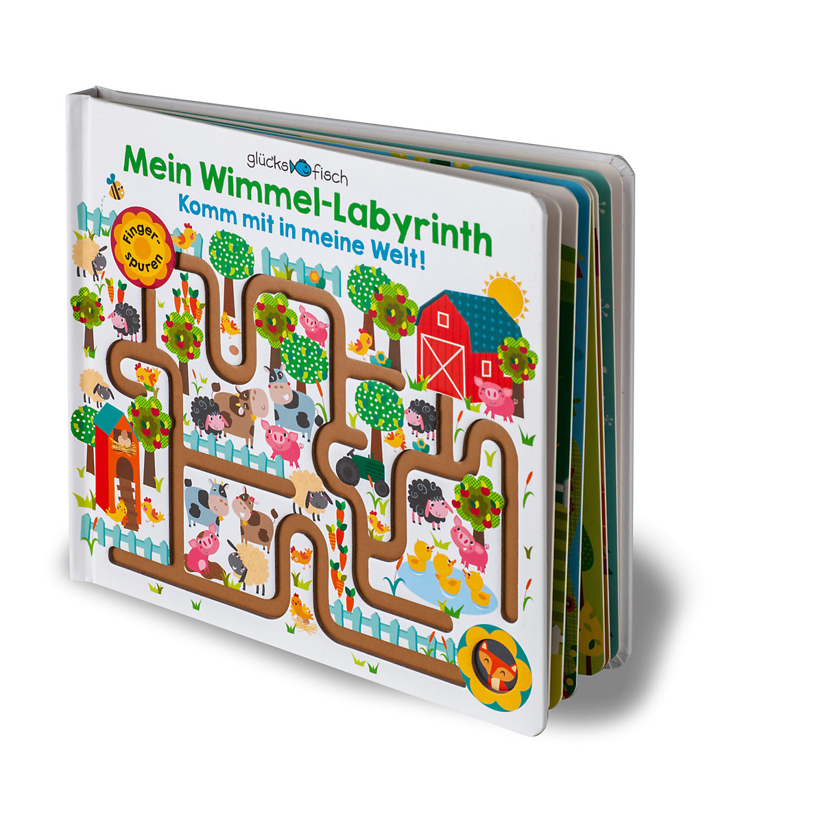 Glücksfisch: Mein Wimmel-Labyrinth: Komm mit in meine Welt!