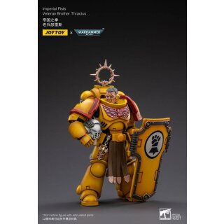 Warhammer 40k Actionfigur 1/18 Imperial Fists Veteran Brother Thracius 12 cm
