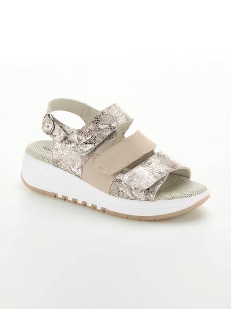 Sandale mit Klettverschlüssen