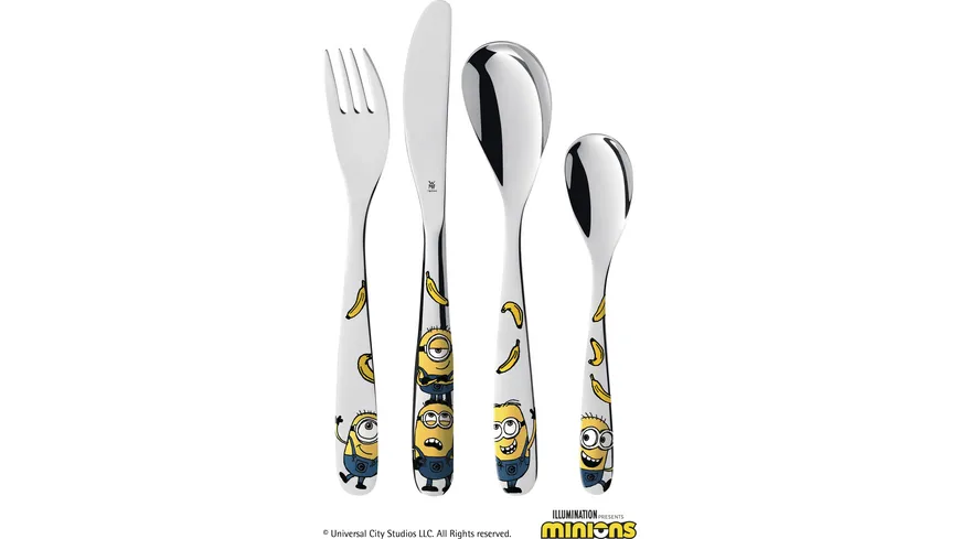 WMF Kinderbesteck-Set Minions 4-tlg.