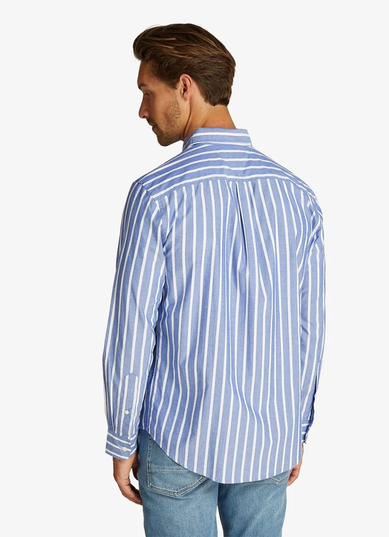 Tommy Hilfiger Flex majica regular fit s črtastim potiskom in logotipom