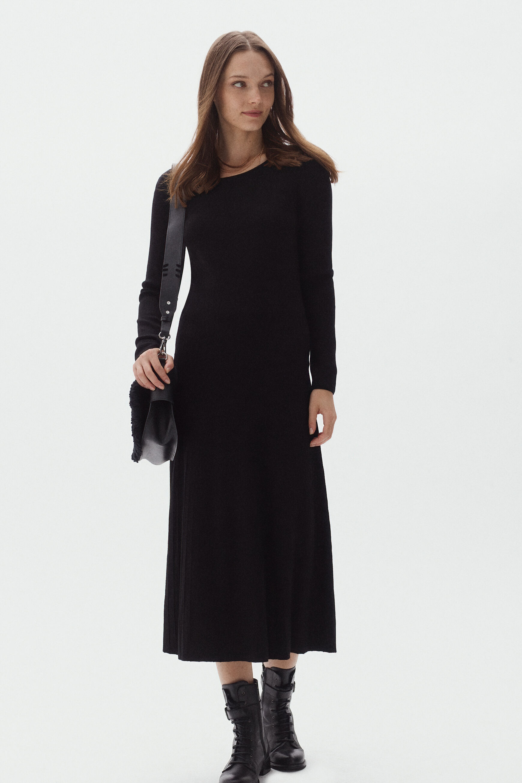 robe addison noir femme