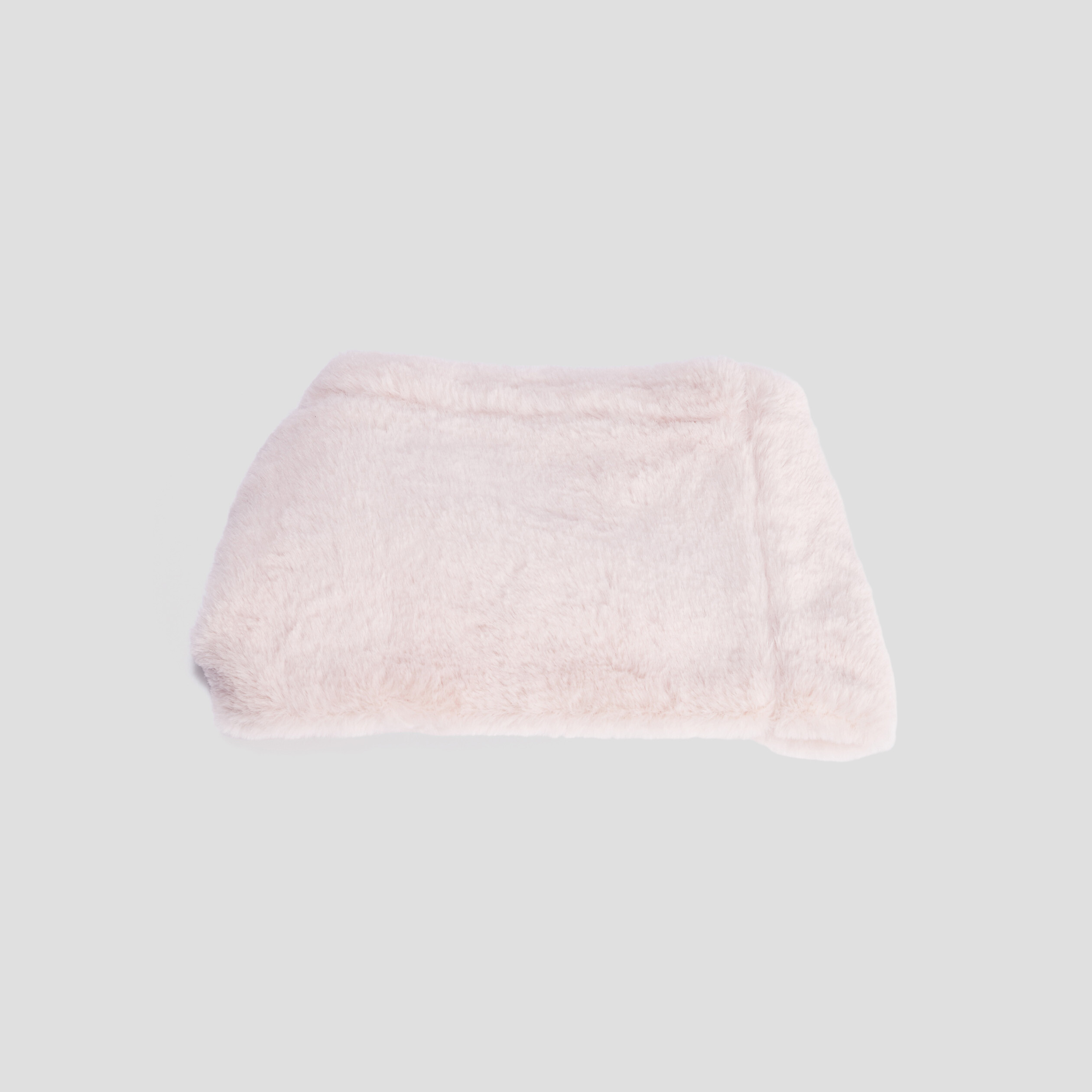 Snood fausse fourrure rose clair fille | La Halle