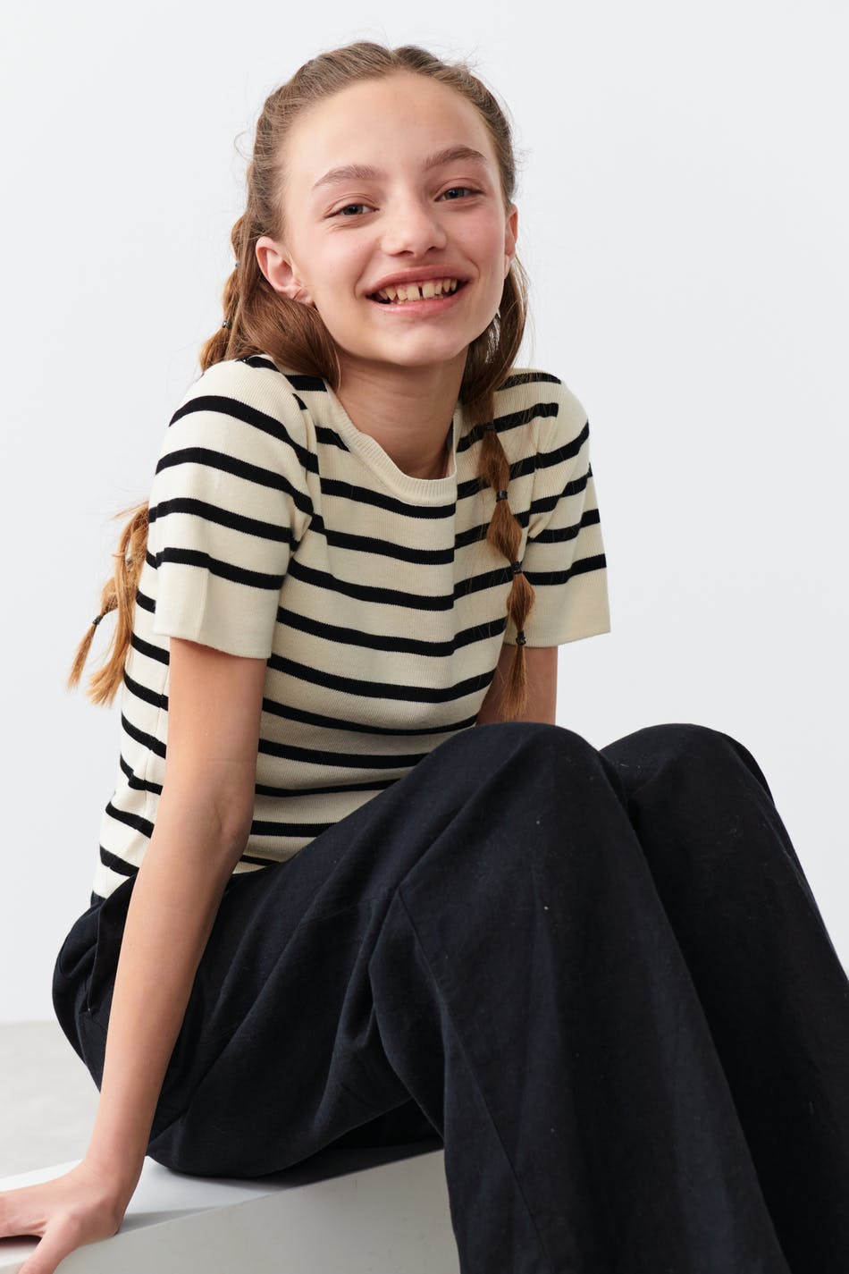 Y linenmix trousers