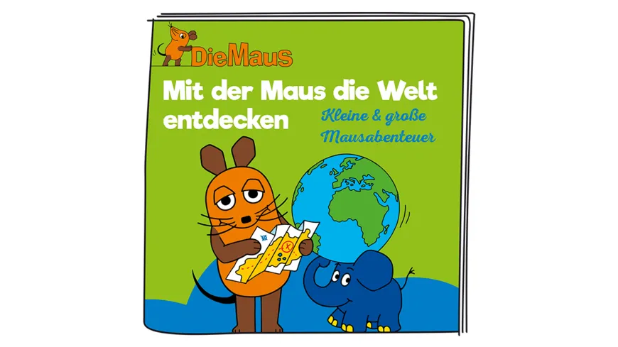 tonies - Hörfigur für die Toniebox: Die Maus: Mit der Maus die Welt entdecken