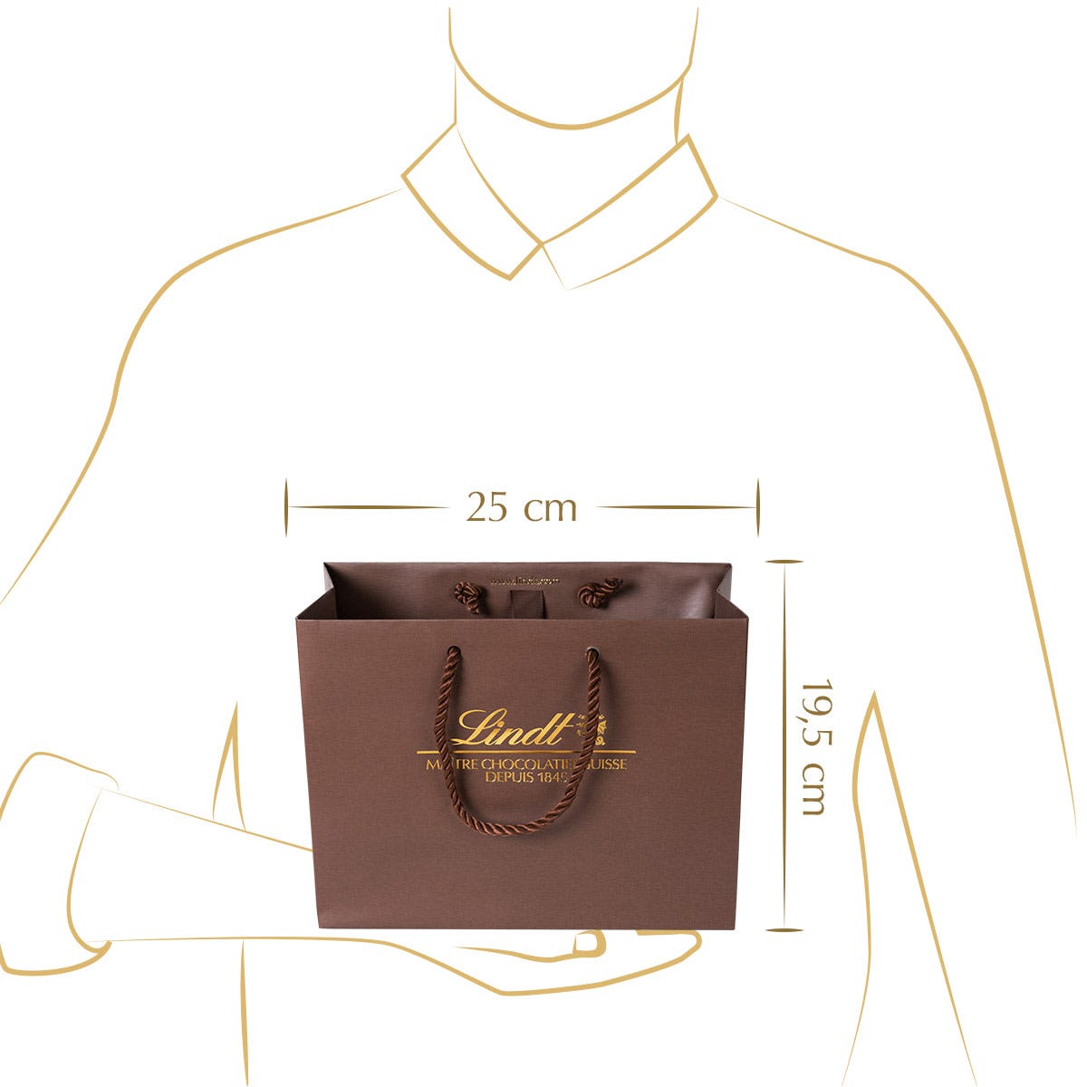 Lindt Geschenktüte, klein