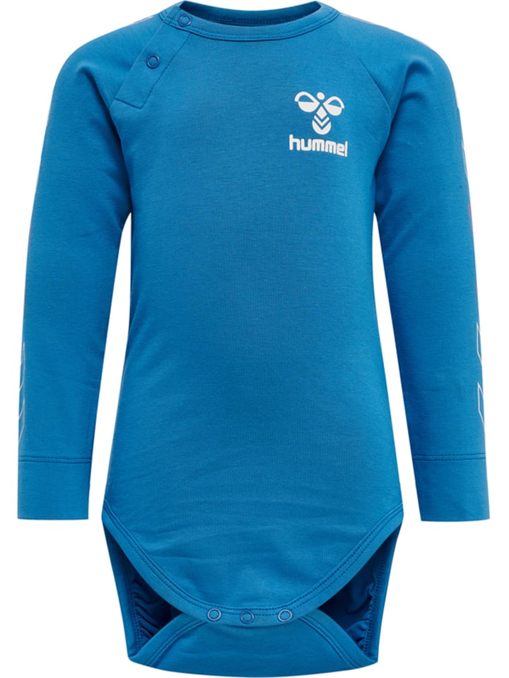 Hummel Hummel Druckknopf Strampler Raglanärmel Hmlcody Jungen in VALLARTA BLUE günstig kaufen