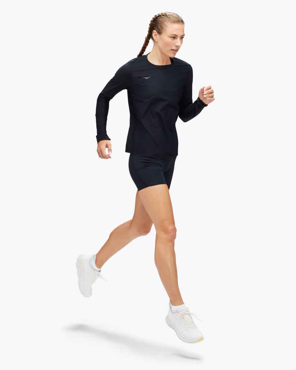 Airolite Run Long Sleeve Black