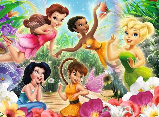 Kinderpuzzle ab 6 Jahren - Meine Fairies - 100 Teile