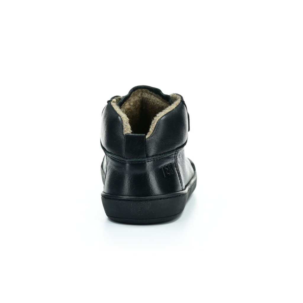 Crave Bergen Black Winter-Barfußstiefeletten