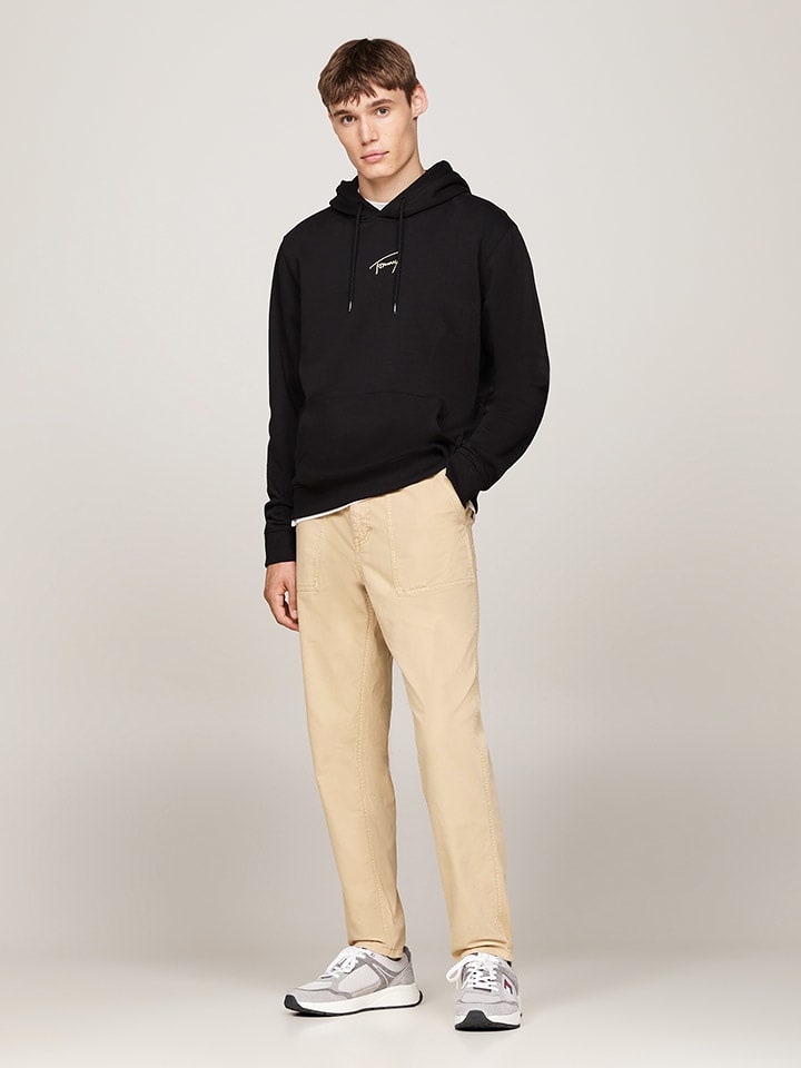 TOMMY JEANS Hoodie in Schwarz günstig kaufen