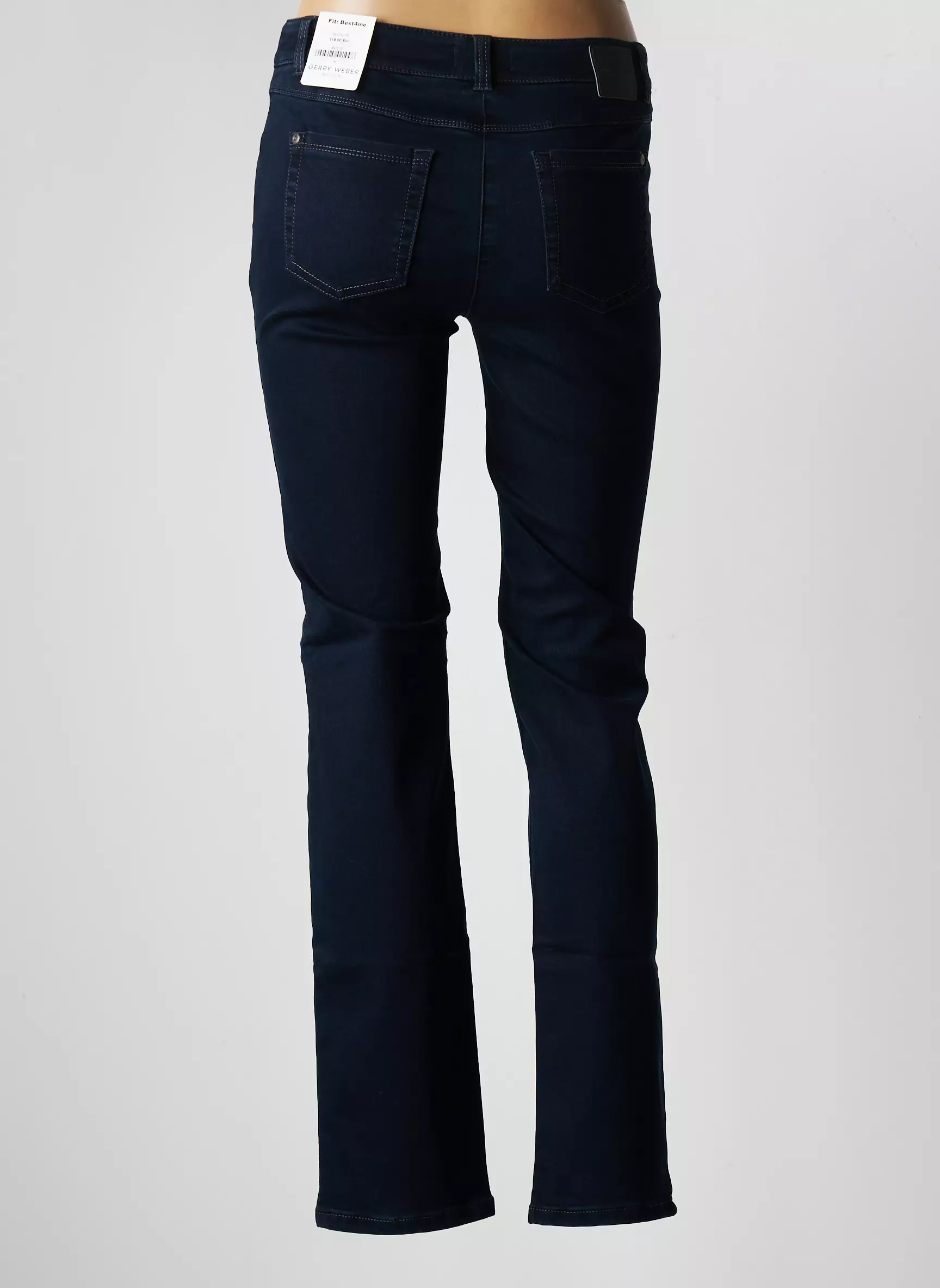 Gerry Weber Pantalons Slim Femme couleur bleu