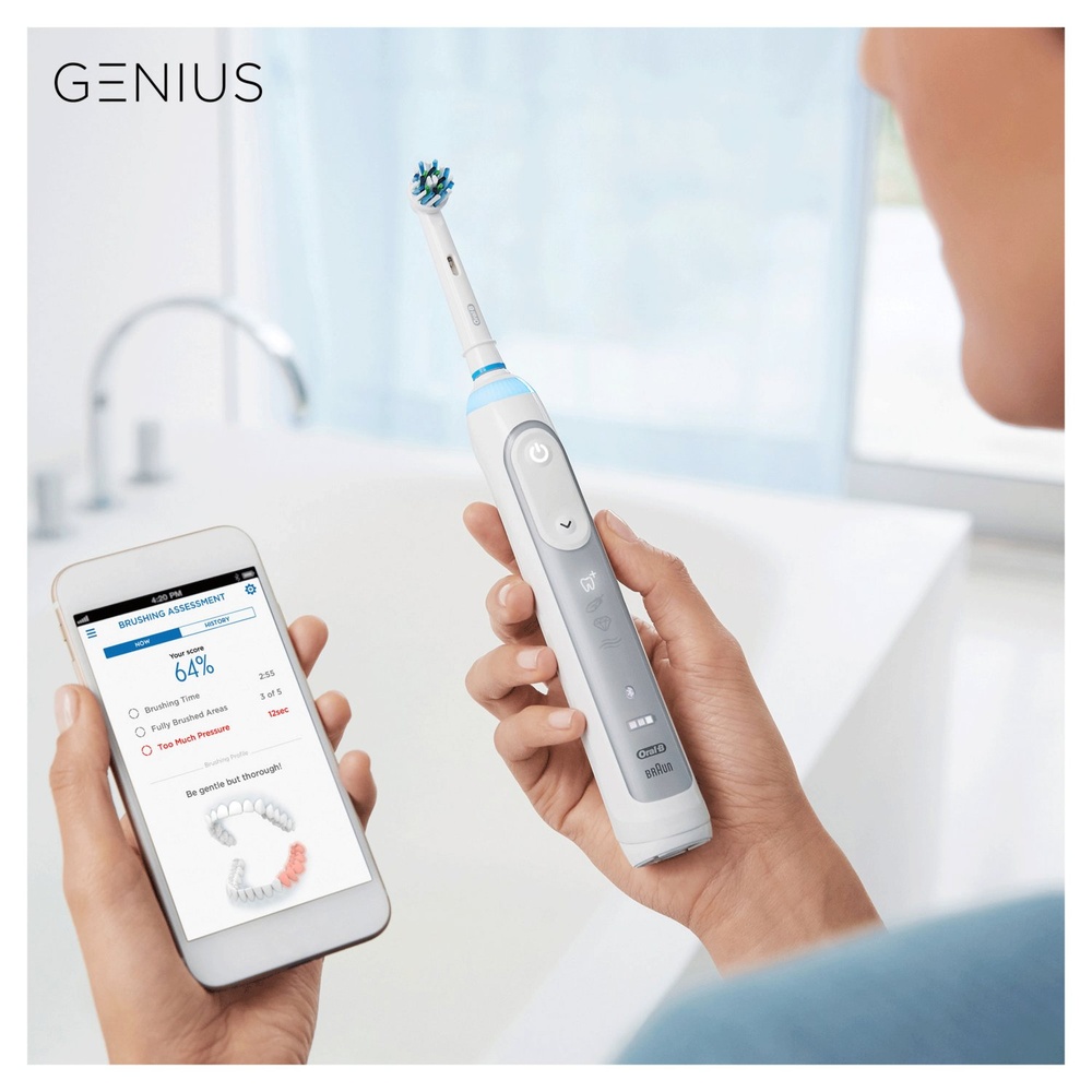 oral-b Oral-B Genius 8900 Brosse À Dents Électrique x2 Brosse À Dents Electrique