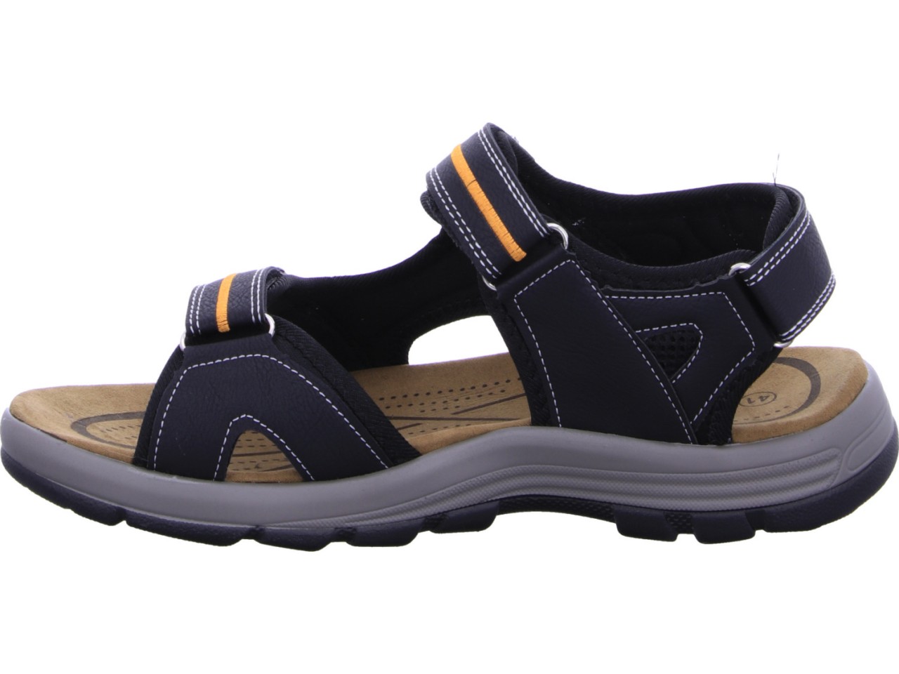 DIVERSE Sportliche Sandalen schwarz