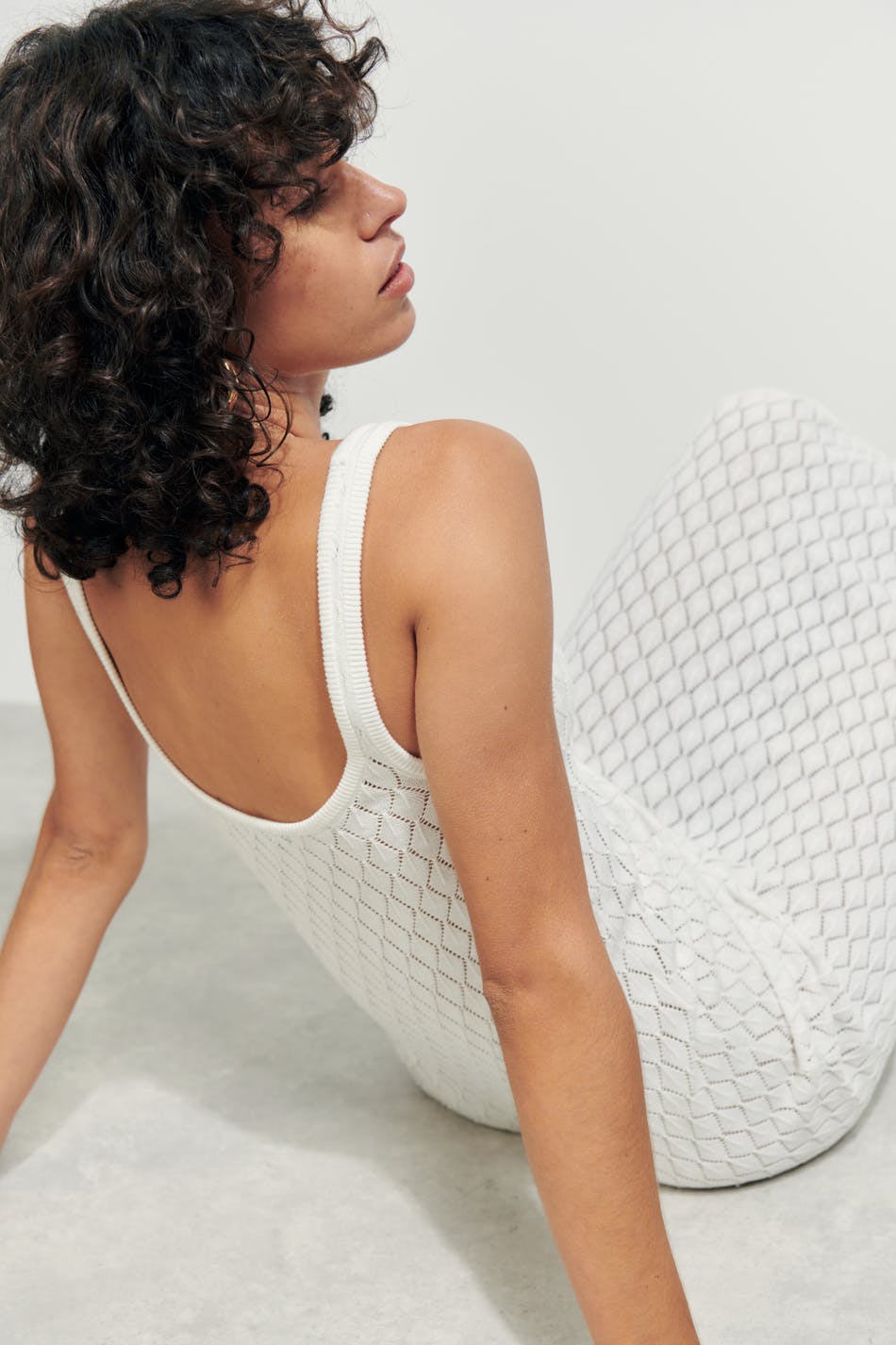 Knitted maxi dress