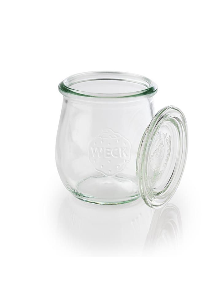 APS 12er Set Weck-Glas mit Deckel Set in Transparent Ø 7 cm, H: 8 cm  günstig kaufen onesize