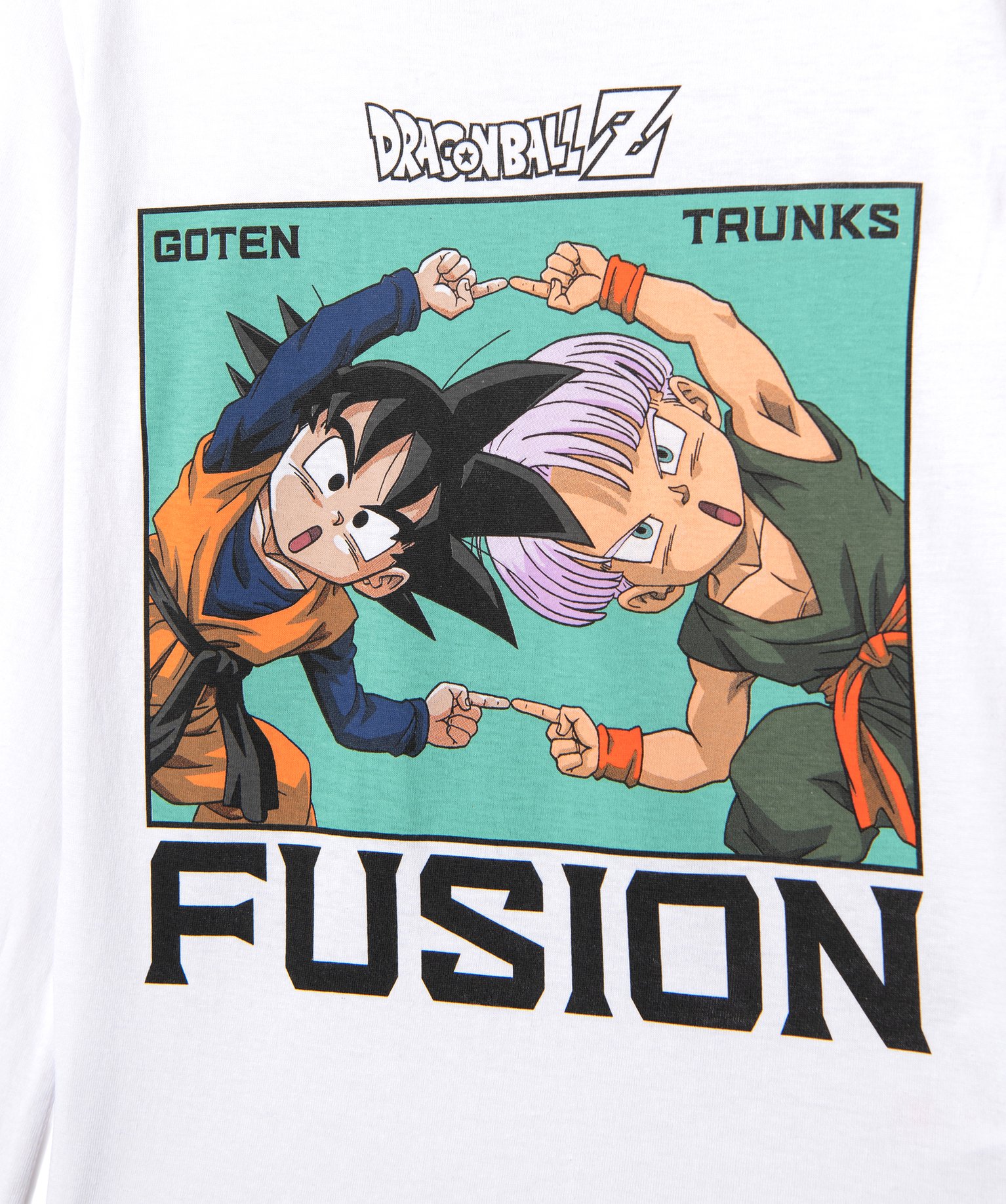 Tee-shirt Garçon à manches longues avec motif coloré - Dr... blanc | GEMO
