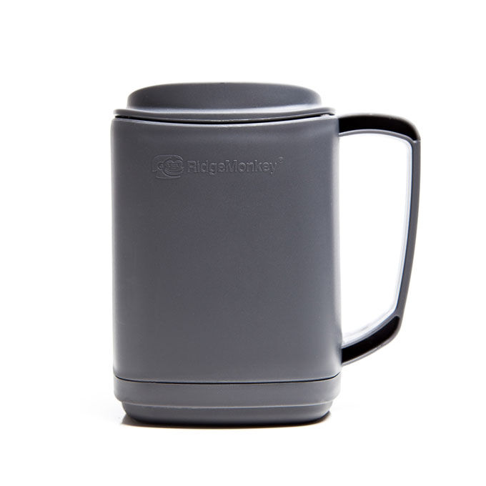Caneca térmica Carpe Ridge Monkey cinza-chumbo