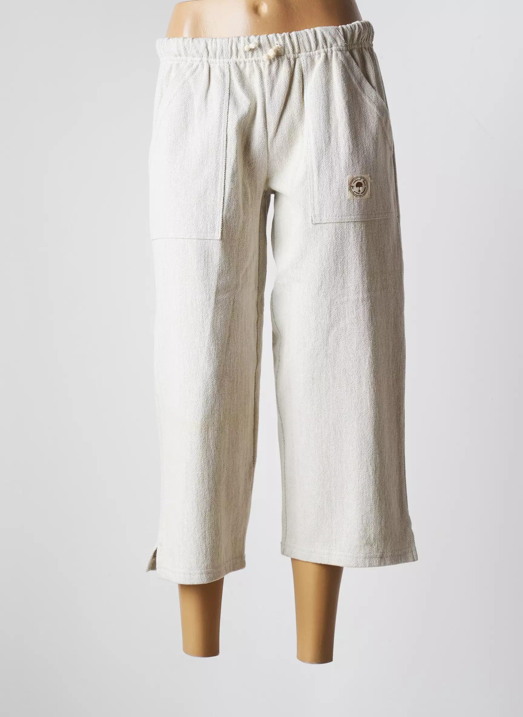 Trend Of Natural Laws Pantacourts Femme couleur blanc