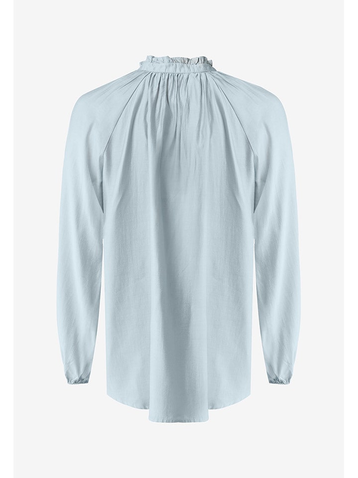 Mexx Bluse in Hellblau günstig kaufen