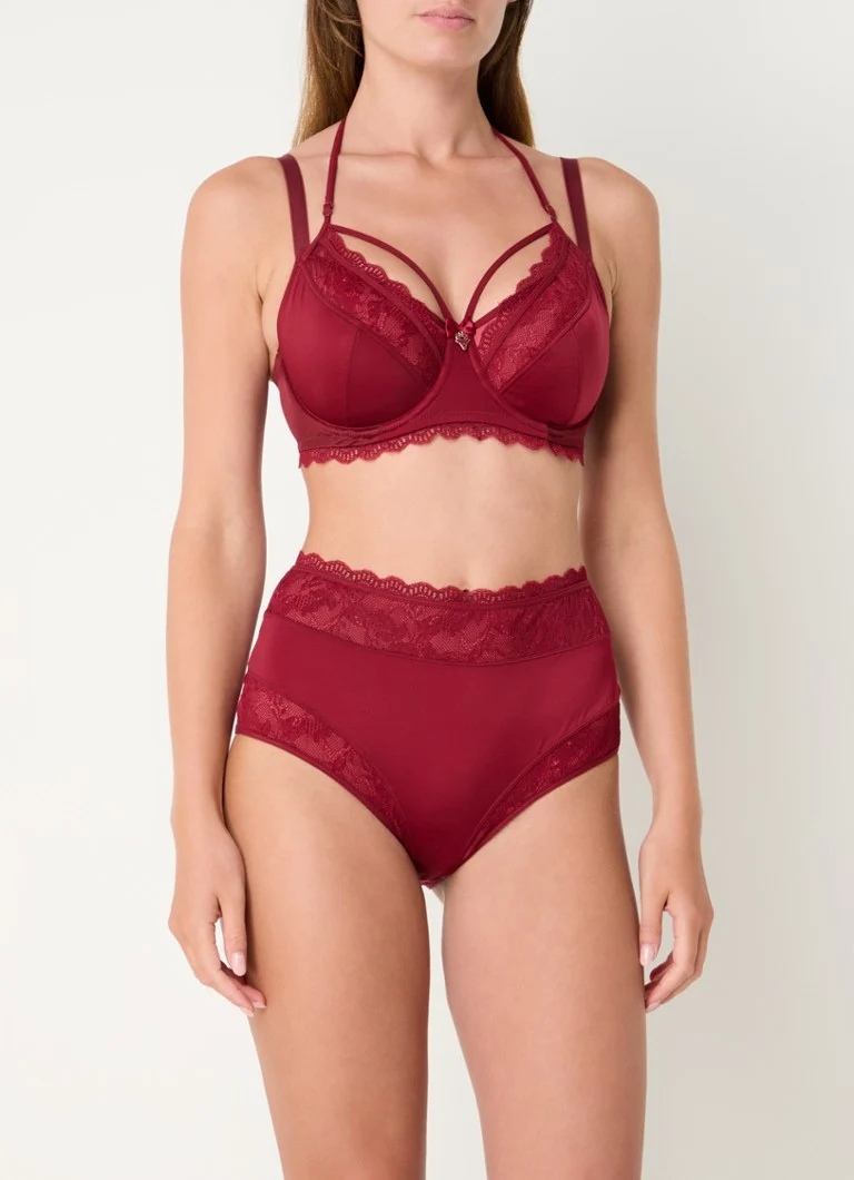 Marlies Dekkers Carita high-waisted briefs with lace