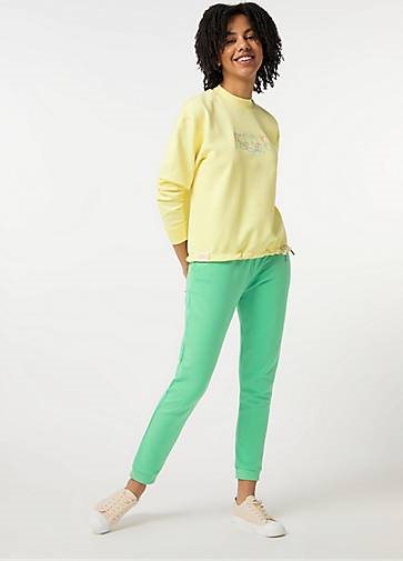 SOMWR Sweater Slogan Print Sweater With Adjusteble Waist