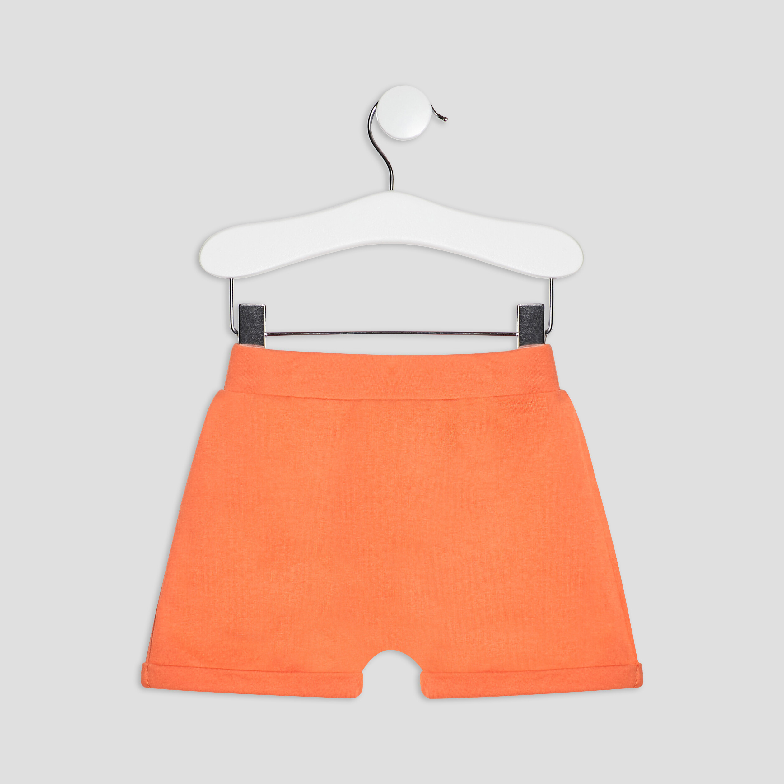 Short droit orange bébé garçon | La Halle