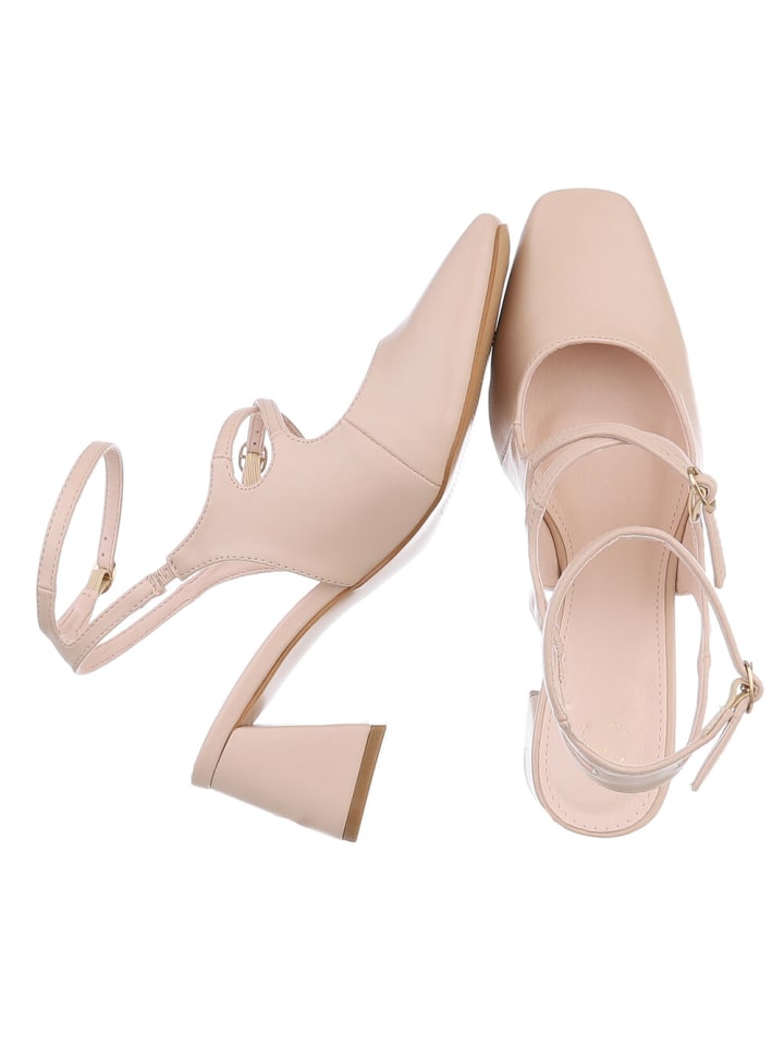 Ital-Design High Heel in Beige günstig kaufen