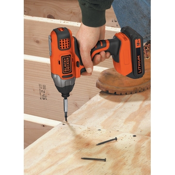 Black & Decker BDCIM18N-XJ Akku-Schlagschrauber 18 Volt (ohne Akkus und Ladegerät)