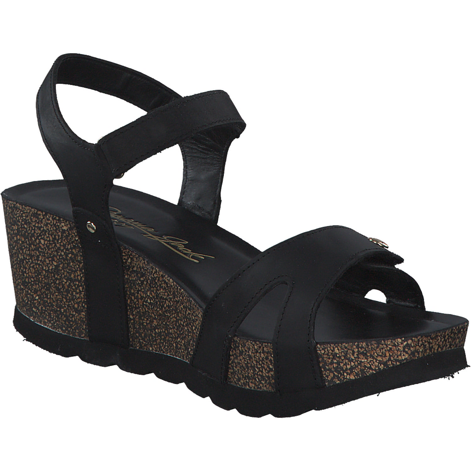 Panama Jack Ruth B, Plateau-Sandaletten, Damen, negro/black