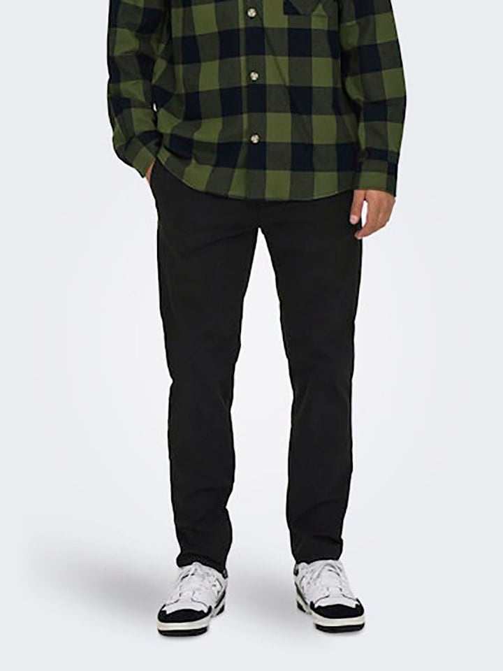 ONLY & SONS Chino in Schwarz günstig kaufen