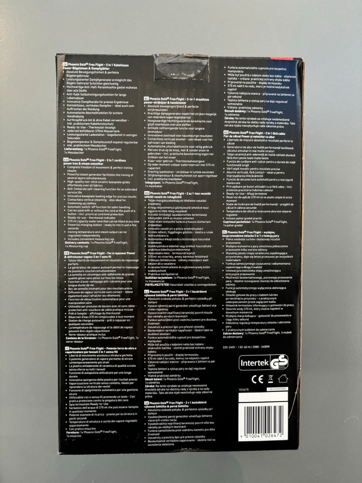 MediaShop Textilbügeleisen Phoenix Free Flight in Schwarz günstig kaufen onesize