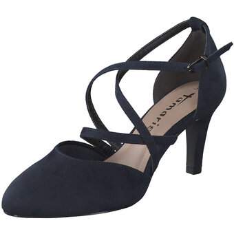 Tamaris Spangenpumps in blau