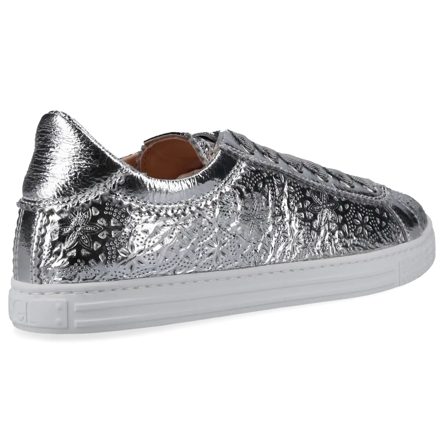 AGL Attilio Giusti Leombruni - Sneaker low D936085 Kalbsleder - silber