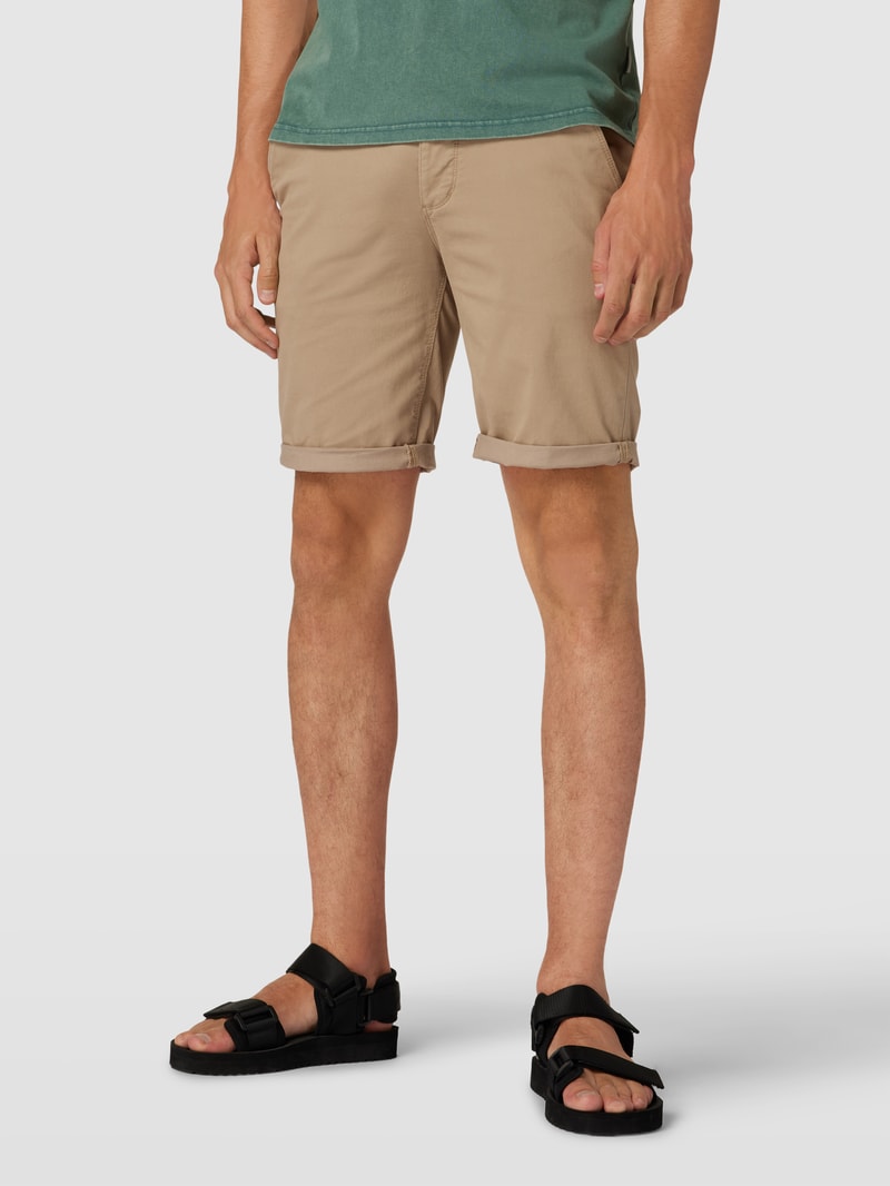 Chinoshorts inklusive Gürtel Modell 'Mike' in beige