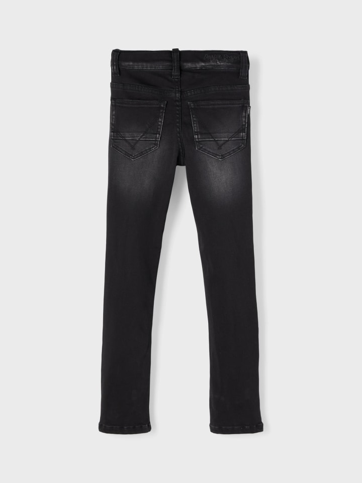 name it Stretch Jeans Slim Fit NKMTHEO in Schwarz günstig kaufen