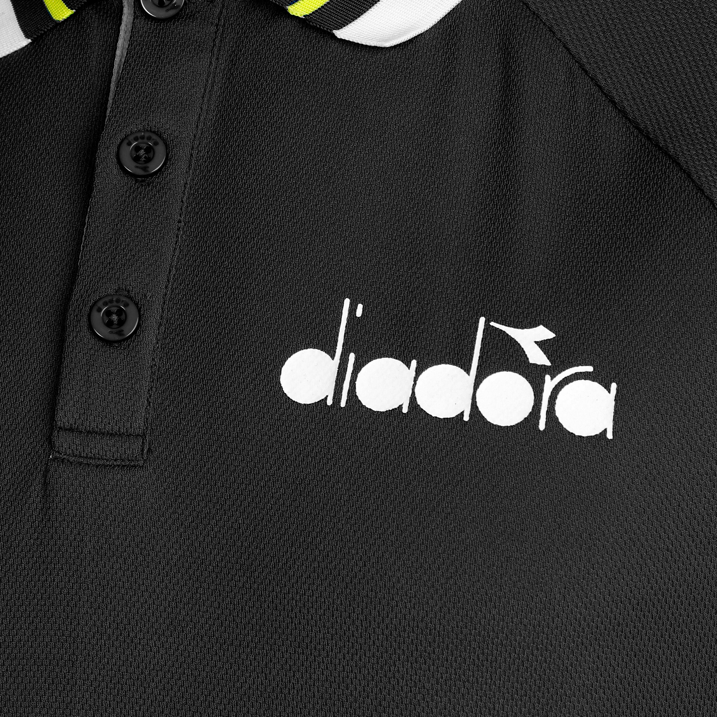 Icon Polo Herren - Schwarz