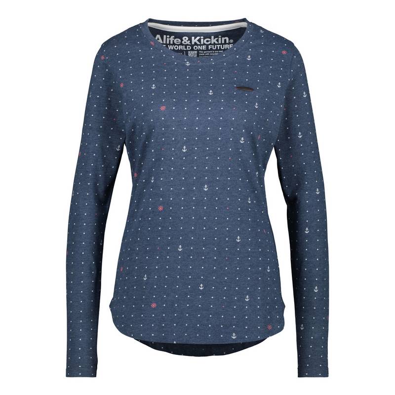 ALIFE AND KICKIN LeaAK B Langarmshirt Damen